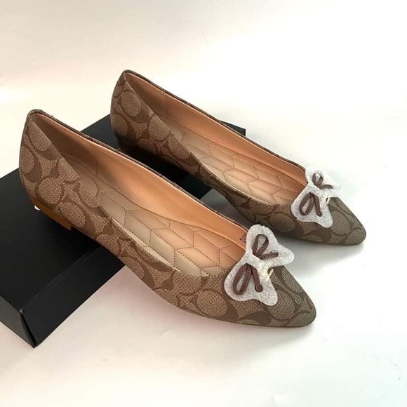 COACH Flat Monogram Shoes - Picture 2 of 4